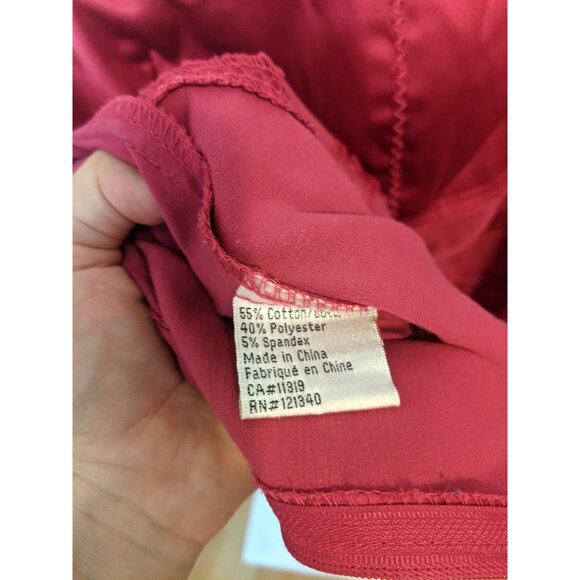 Vintage Y2K Dynamite Halter Top Magenta Corset Satin Party Strapless Pink Sz 5 - Picture 9 of 11